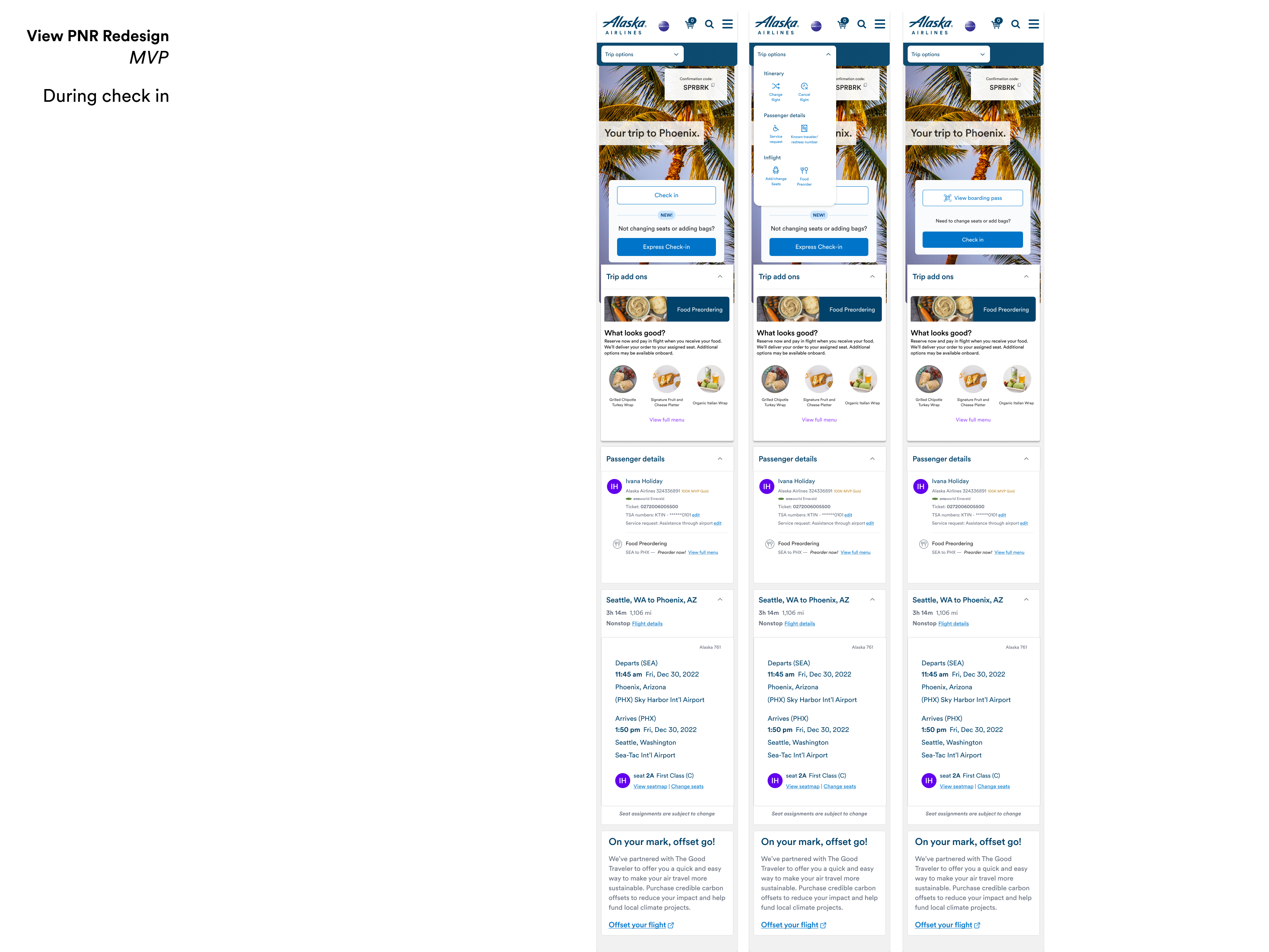 MVP — During check-in state
